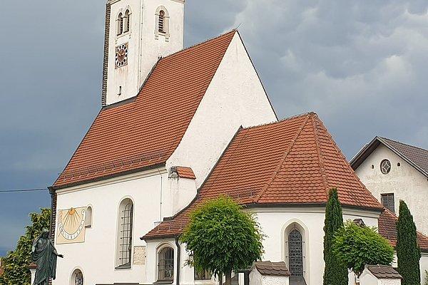 katholische Pfarrkirche St. Johannes Baptist in Dietratried