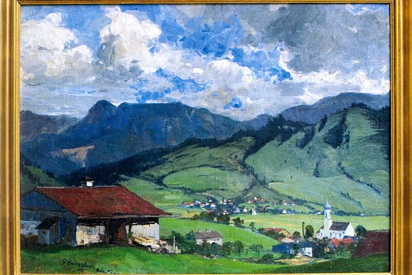 Panorama-Maler Sylvester Reisacher (1862 - 1916)  