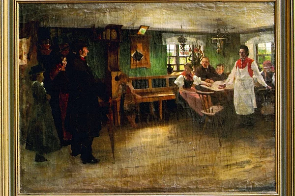 Panorama-Maler Sylvester Reisacher (1862 - 1916)  